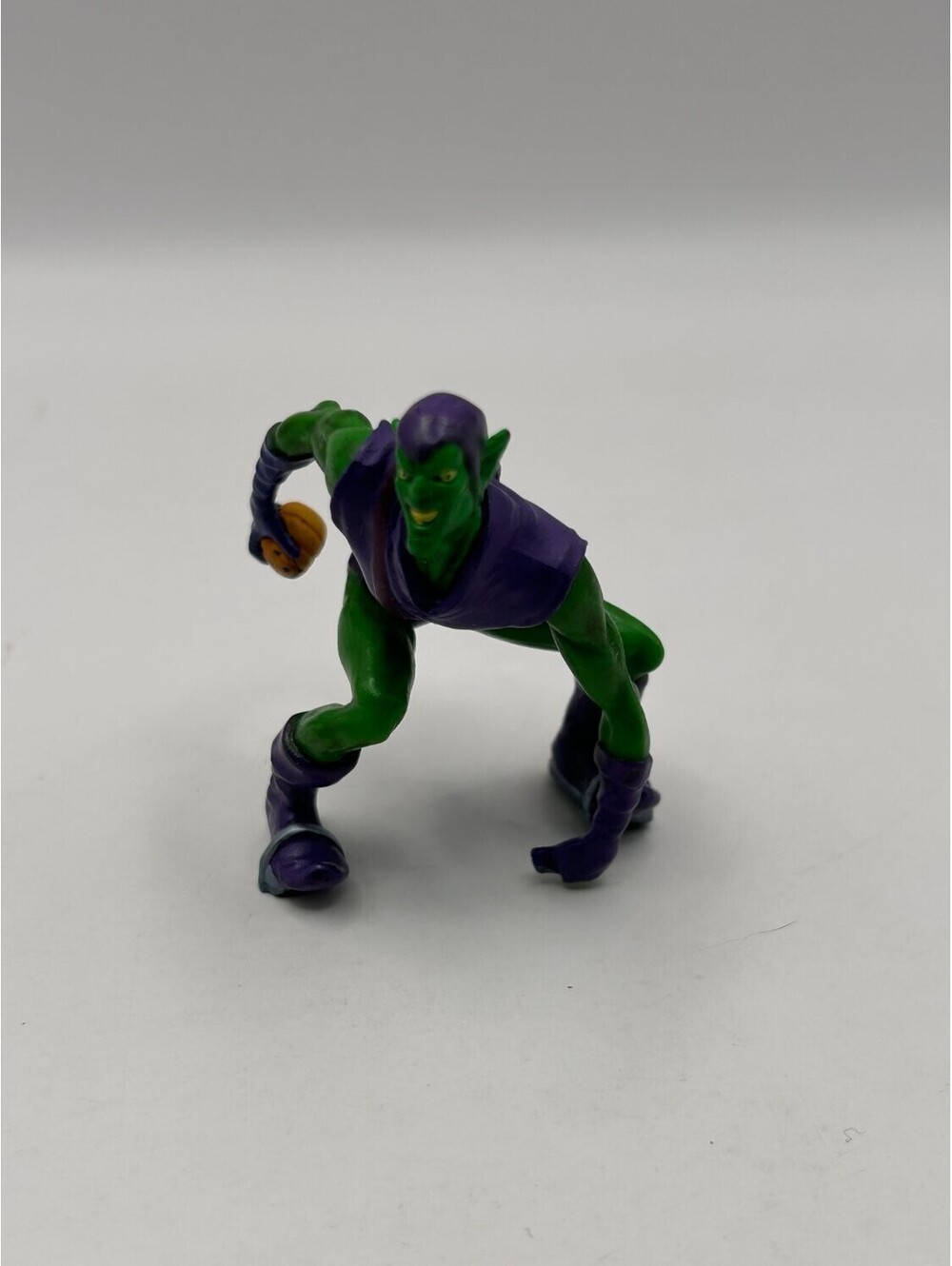 Marvel Comics Spider-Man Green Goblin Mini Figure Pumpkin Bomb Collectible